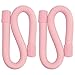 BOLORAMO Bracelet de Poids, matériau métallique inodore, Poids de Cheville, Sangle réglable avec Attaches Minces pour Pilates pour Le Yoga(Modèle Rose (240g*2)/Paire)