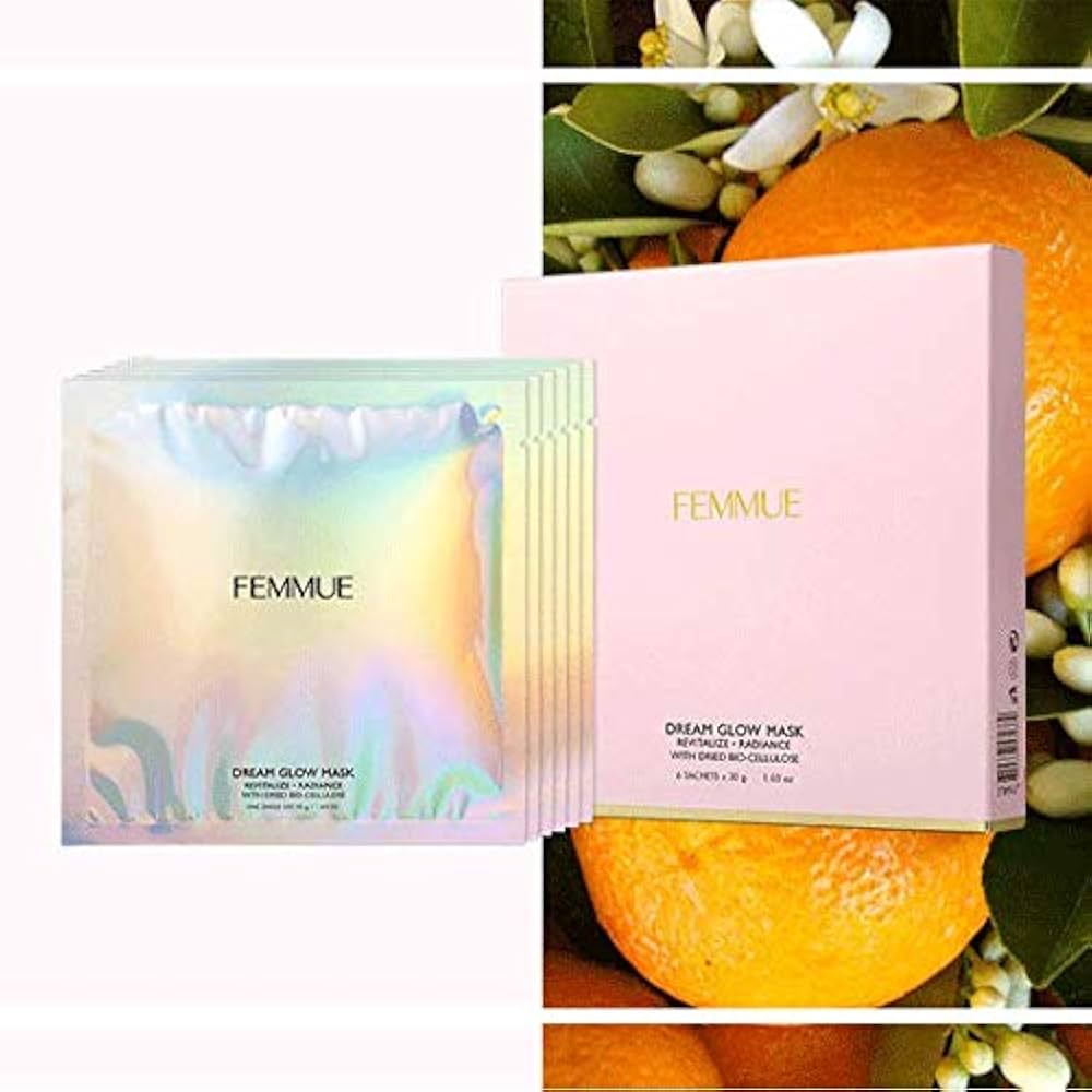 Amazon.com : [FEMMUE] DREAM GLOW MASK REVITALIZE RADIANCE