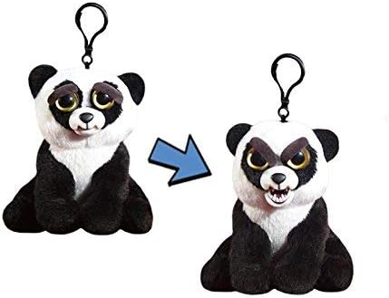 Feisty Pets Mini Black Belt Bobby Adorable Plush Stuffed Panda