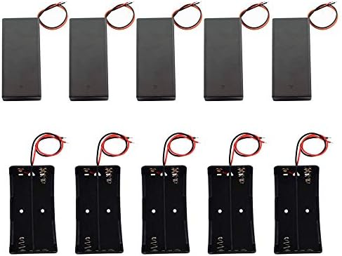 Boîtier De Rangement Pour Piles AAA - Support Avec Fils, Couvercle Et Interrupteur - 2/3/4 Piles