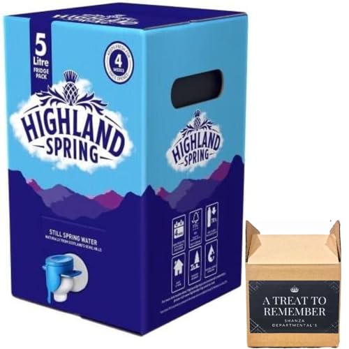 SHANZA DEPARTMENTAL'S Highland Spring Still Spring Water, (5 Litre, Highland Spring Still Spring Water)