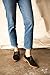 Nisolo Women's James Dark Olive Leather Lace Up Oxford 9.5