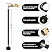 Propane Refill Adapter for 1 lb. Tanks,3 FT Propane Tank Refill Adapter Rubber Hose with Gauge and ON-Off Control Valve, Fits QCC1 / Type 1 Propane Tank,Propane Tank Filler 20 lb to 1 lb