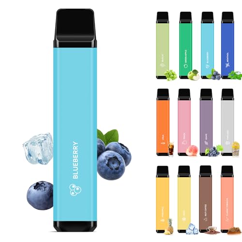 電子タバコ 使い捨て VAPE シーシャ 3,000回吸引可能 爆煙 大容量 持ち運び 水蒸気タバコ ベイプ 禁煙 サポート ニコチン無し タール無し ブルーベリー1本 skira