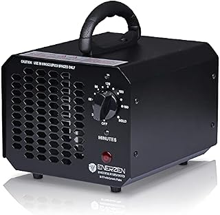 Enerzen Commercial Ozone Generator Industrial O3 Air Purifier Deodorizer Sterilizer O-777 Black Uk