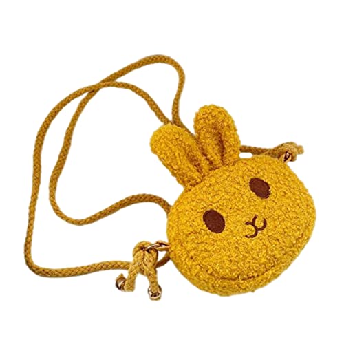 BESPORTBLE Cartoon Cute Rabbit Coin Purse for Boy Girl Durable Single Shoulder Bag with Capacity for Girls Storage for Little Belongings