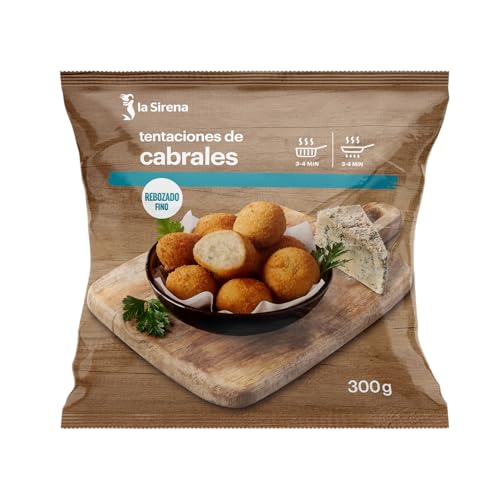 La Sirena Tentaciones de Queso de Cabrales, 300g (Congelado)