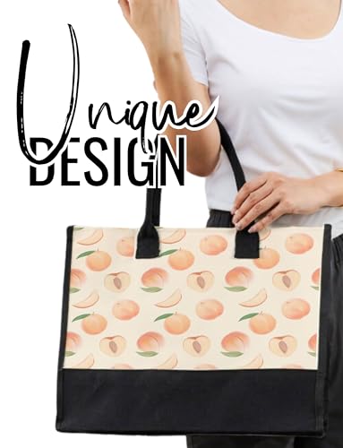 Bolsa Tote de lienzo con cierre y bolso - Aesthetic miniatura 2