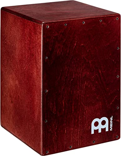 Meinl Percussion Jam Cajon Box Drum with Snare and Bass Tone for Acoustic Music — Made in Europe — Baltic Birch Wood, Play with Your Hands, 2-Year Warranty (JC50WR)