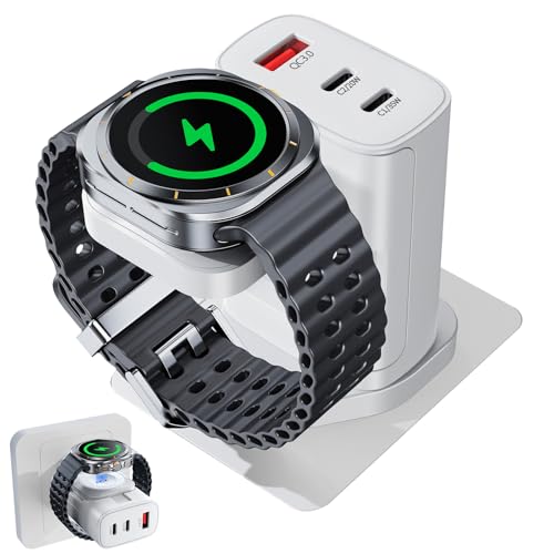 Station de charge 4 en 1 Samsung Watch pour organiser votre bureau et charger le S25