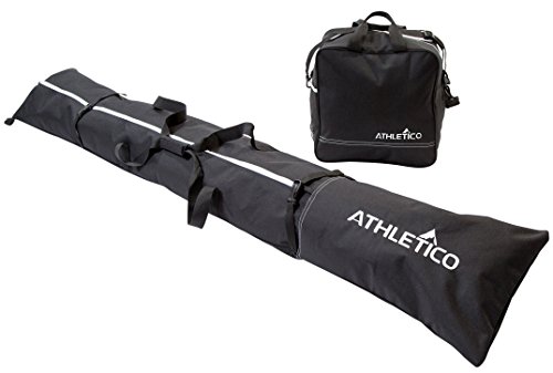 Athletico ATHLETICO-SKIBOOT-COMBO Ski Bag And Ski Boot Bag Combo - Ski Bags For Air Travel - Unpadded Snow Ski Bags Fit Skis Up To 200Cm thumb #8