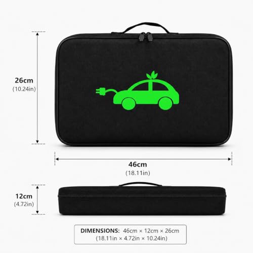 Bolsa cable EV para Dacia Jogger evita suciedad con protección de maletero 4