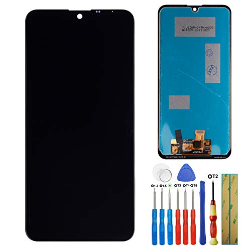 E-YIIVIIL Pantalla LCD de repuesto compatible con LG Q Series Q60 2019 X525 LMX525EAW, LMX525BAW,...