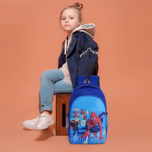 Image of GOOD STAR Polyester kids Primary School Backpack, 30 Litres, Cartoon Print, for Nursery to 5th Standard Boys and Girls Tuition Lightweight cartoon Bag