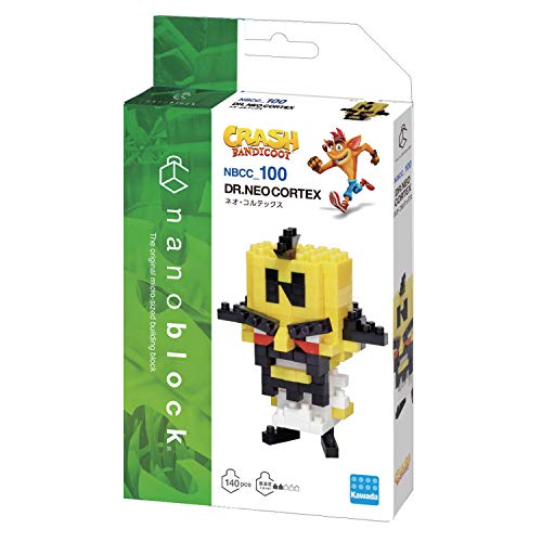 nanoblock - Dr. Neo Cortex Crash Bandicoot Kit de Construcción miniatura 2