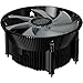 Cooler Master i71C RGB Intel Low-Profile CPU Air Cooler, Anodized Black Aluminum Fins, Copper Insert Base, MF120 RGB Lighting Fan for Intel LGA1200/115X Desktop