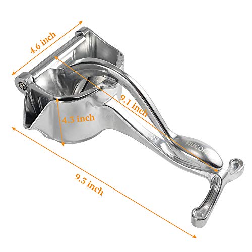 Lemon Squeezer, Meidong Lime Squeezer Heavy Duty Hand Juicer Premium Quality Metal Aluminum Alloy Citrus Squeezer for Oranges, Lemons, Lime, Grapefruit, Citrus, Grape Watermelon - Thumbnail 5
