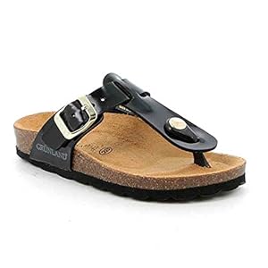 Grunland Flipflops meisjes junior licht zwart