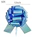 1Pc 12Inch Giant Gift Bow Big Christmas Iridescent Metalic Bow Big Bow for Present - Perfect Large Gift Bow for Bikes,Appliances,Showers,Table Decorations & Events (Blue)