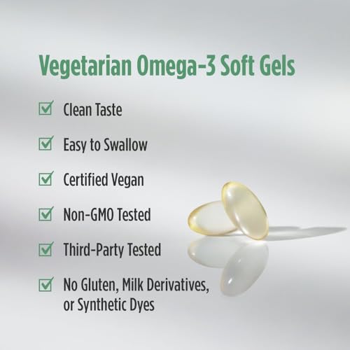 Nordic Naturals Algae DHA, 500mg Vegan Omega-3 Oil, Plant-Based - 60 Count - image 5