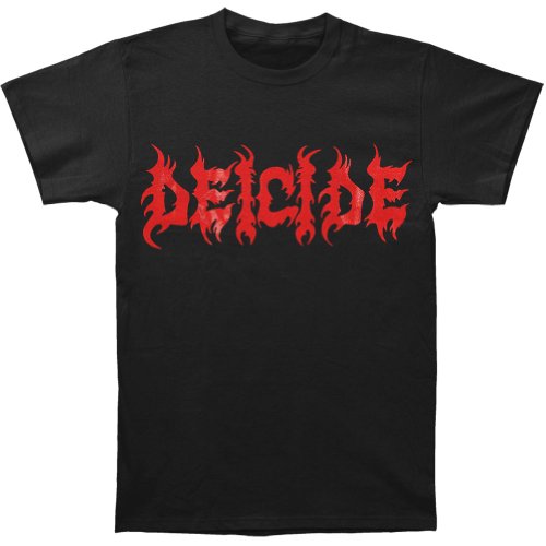 Deicide Men's Old Fashioned Devil Music T-shirt X-Large Black Apparel