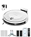 Redkey E6 Saugroboter mit 7000 Pa Saugkraft, Dynamische Navigation, Bis zu 170 Min Laufzeit, Roboterstaubsauger mit Ladestation, Fernbedienung und APP, Ideal für Tierhaare,Teppich,Hartboden