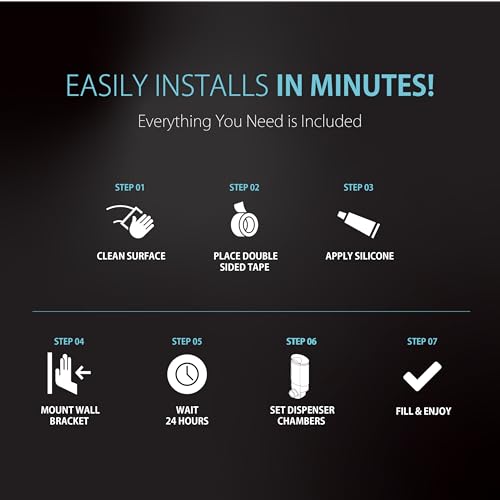 Better Living Aviva Three Chamber Dispenser, Chrome