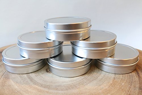 Flat Metal Tin 2oz W/sliptop (42 CT)