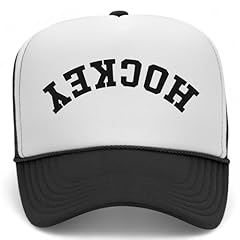 Black/White Foam Mesh Back