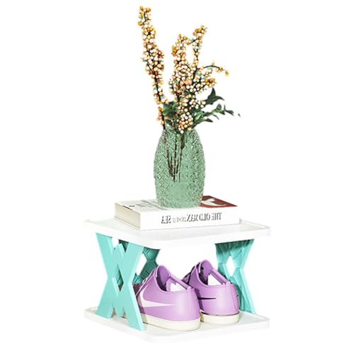 Zapatero plegable, zapatero plegable, zapatero estrecho para zapatero | Estantes apilables que ahorran espacio, zapatero multicapa para dormitorio, pasillo, dormitorio, armario, hotel
