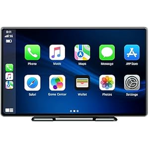 Lamto Autoradio, 9 inch, draadloos, voor Apple Carplay en Android Auto