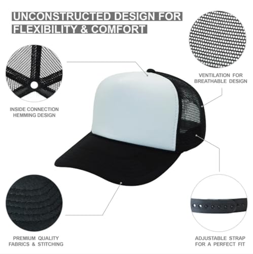 Image of Funny Trucker Hats - Snapback Mesh Cap for Adult Humor | Perfect White Elephant, Naughty Gift Exchange & Party Hat (US, Alpha, One Size, Avoid Hangovers Stay Drunk)