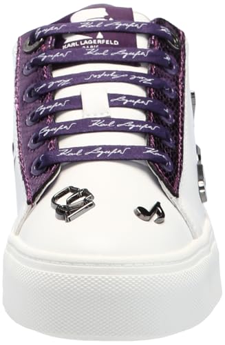 Image of Karl Lagerfeld Women's Cate Pins Lace Up Sneaker