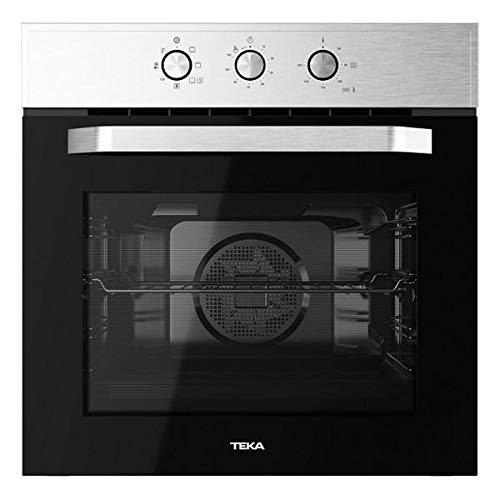 Teka HCB 6525 Horno Multifunción de 60 cm con HydrocleanECO | Sistema de Limpieza Hydroclean | 59.5 x 59.5 x 53.7+22 | Eficiencia Energética A+, Acero Inoxidable, Normal