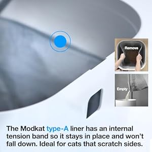 Modkat Liner Type A 3 Pack–Compatible with Modkat Litter Box Top Entry