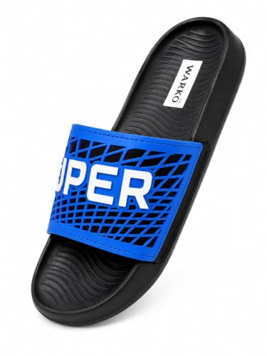 Image of WARKO Slippers For Men | Stylish Chappal For Boys | Soft Cushioned EVA Slides Slipper | Casual FlipFlop Daily Wear Footwear | Indoor Outdoor Use