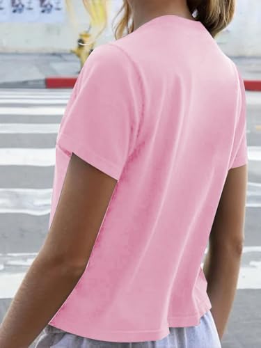 Image of SOLY HUX Girl's Number Graphic Tees Short Sleeve Y2k Tops Jersey Shirts