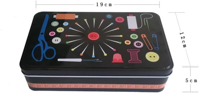 LWECMGSA Iron Box Household Sewing Needle Thread Home Storage Tools Portable