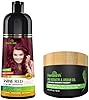 Herbishh Hair Color Shampoo Wine Red + Hair Mask 150ml