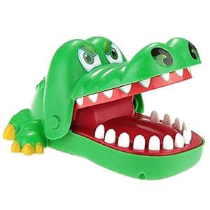 Sanfiyya Crocodile Biting Vinger Spel, grappig speelgoed, leuk cadeau, mond-tandarts, leuk voor kinderen en volwassenen