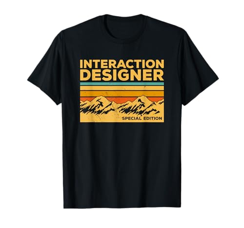 Vintage Interaction Designer IxD T-Shirt