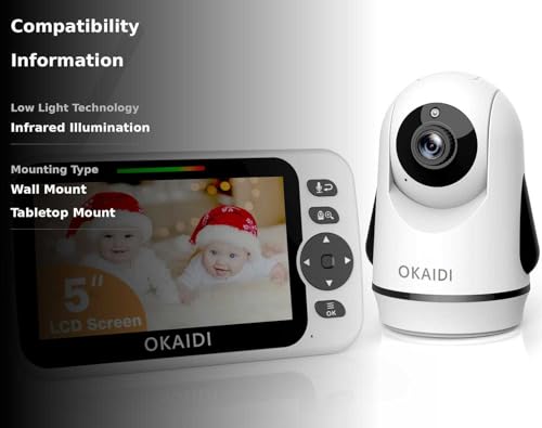 OKAIDI Video Baby Monitor OD8052J の商品画像 2