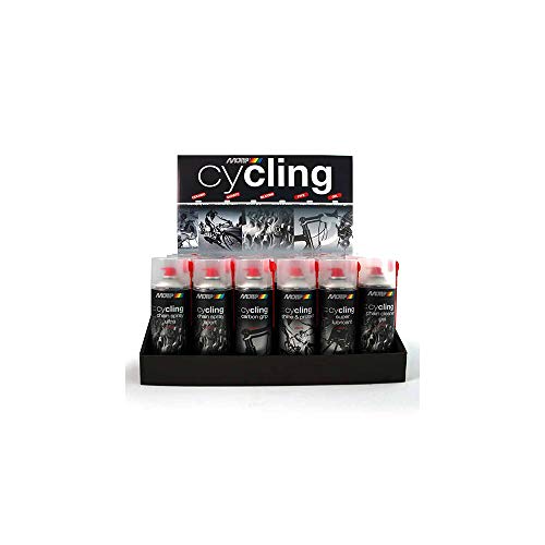 Carbone quartz et lubrifiant chaîne gel céramique silicone pack de 24 aérosols 400ml