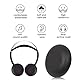 Ersatzpolster für Kopfhörer kompatibel mit Plantronics Voyager Focus UC B825 Binaural, Blackwire 5220 5210 7225, Voyager Focus 2 UC USB-A Headset-Ohrpolster, Kopfhörer Ersatzpolster 2 Stück