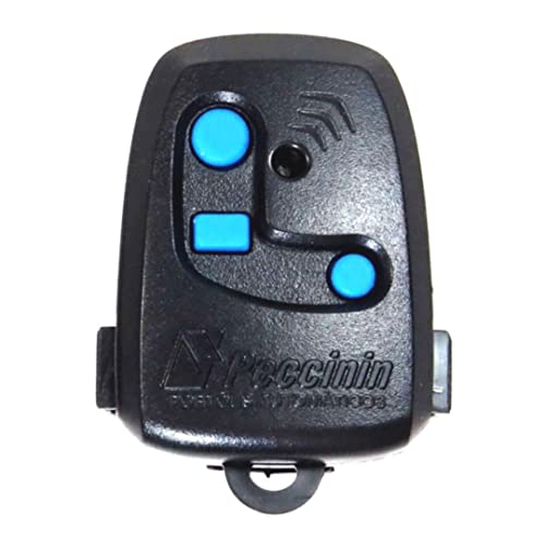 Kit 2 Controle Remoto TX 3C Peccinin Nice 433 Mhz Portão Eletrônico