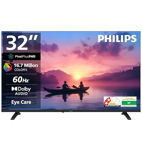 Philips 80 cm (32 inches) 6100 Series Frameless HD Smart LED Goog...