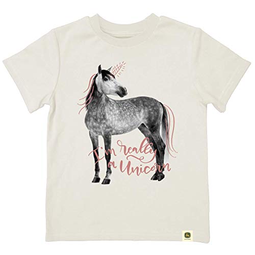John Deere Do Good Today Baby Infant Really A Unicorn Ss Tee-Ivory-12M #TOP29