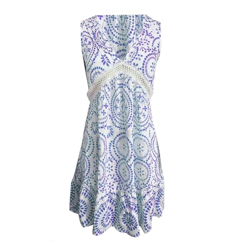 Ärmelloses Maxikleid für Damen, lang,...