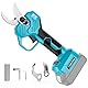 Akku-Astschere Professionelle Passend für Makita 18V Batterie, Gartenschere Akku Secateur Electrique mit LCD-Display und importierten SK7-Stahlklingen 1,5-2 Zoll Schnittdurchmesser für Baumschere