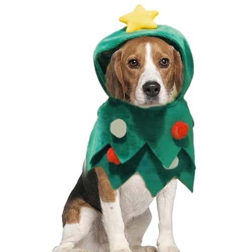 Weihnachtskostüm für Hunde, warme Weihnachtskleidung für Hunde | Katze, Hoodies, Hunde, Weihnachtsschnalle, Outfit – warme Winteroutfit für...